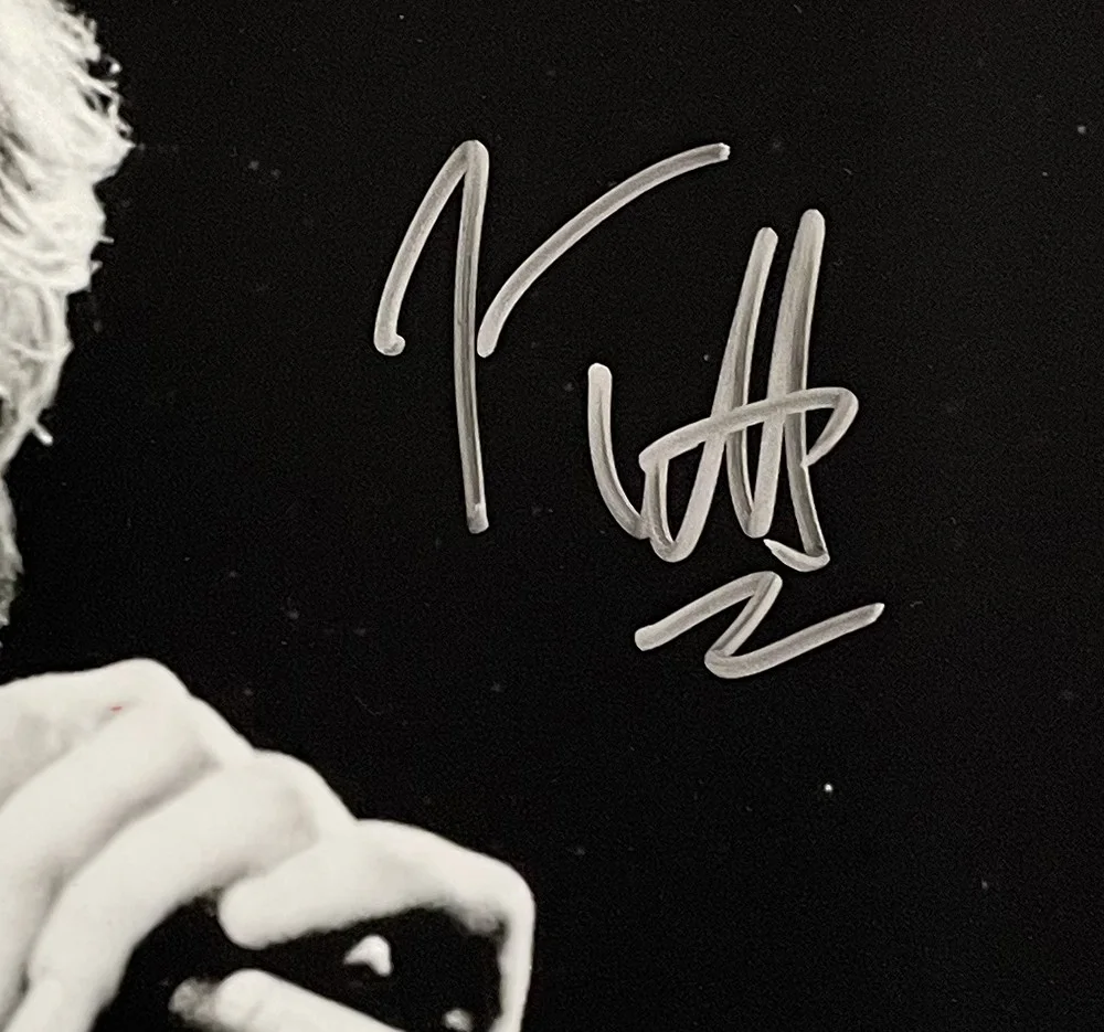 Joe Elliott — Joe Elliott Signed 11x14 Black And White Def Leppard Photo JSA ITP, изображение 2