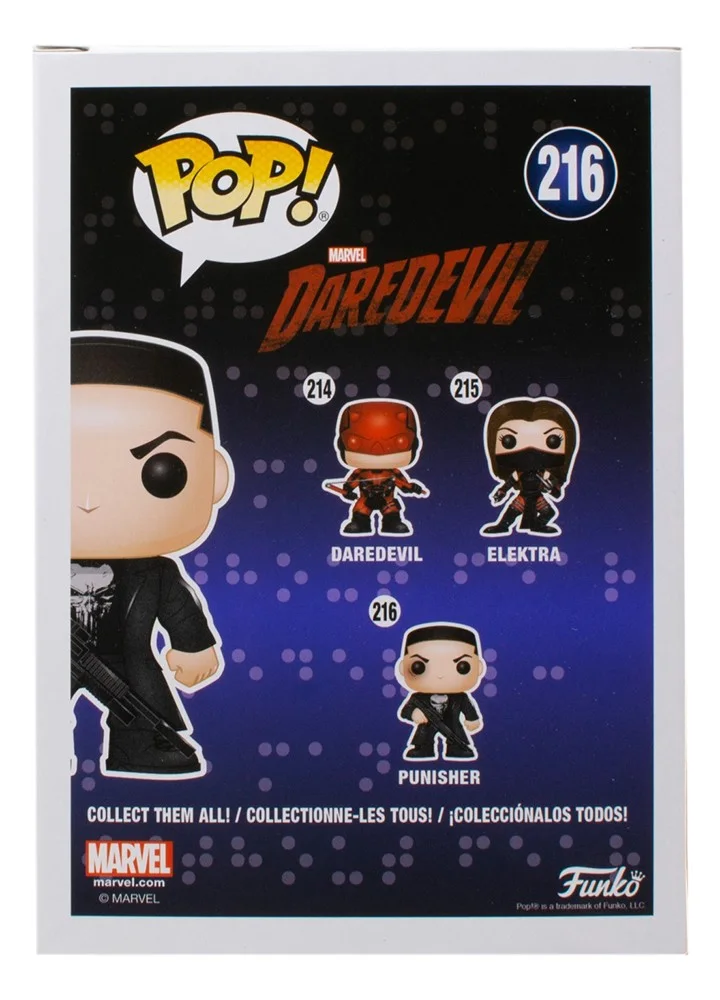 Marvel Daredevil The Punisher Funko Pop! Vinyl Figure #216, image 3