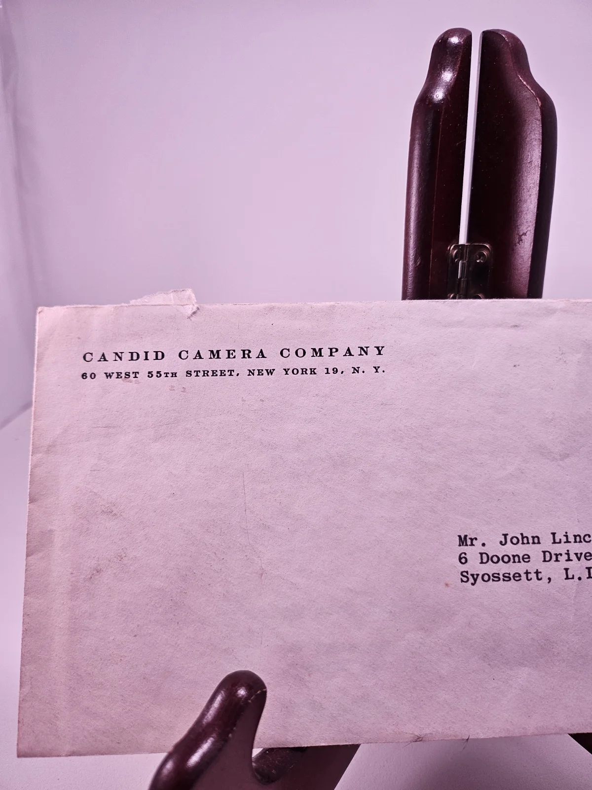 Allen Funt — 1965 Allen Funt Signed Letter to Contestant and check For being On The show RARE, изображение 2