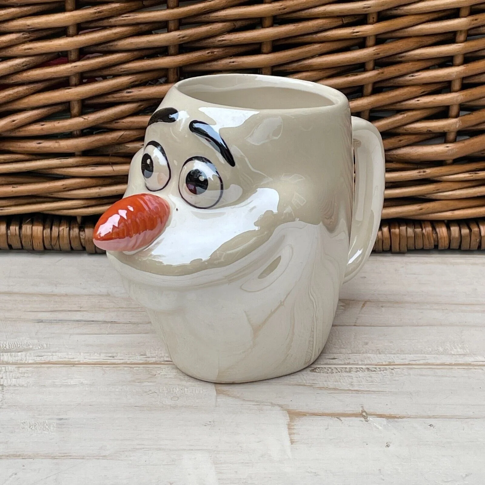 Olaf Disney Frozen 3D Mug Snowman Coffee Tea Mug Paladone, изображение 5