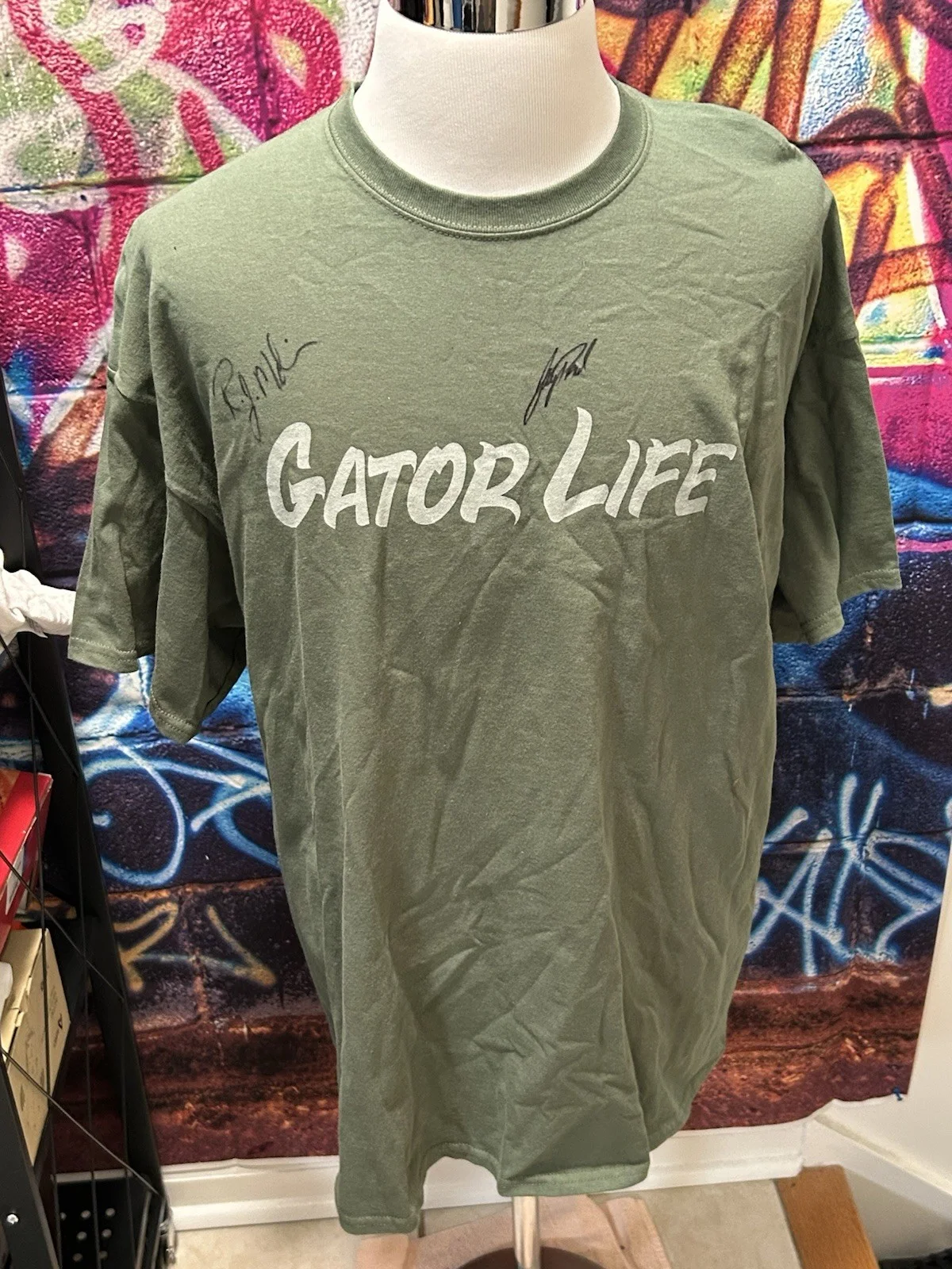 RJ, Jay Paul Molinere — Swamp People Gator Life Shirt Signed By RJ And Jay Paul Molinere, изображение 5
