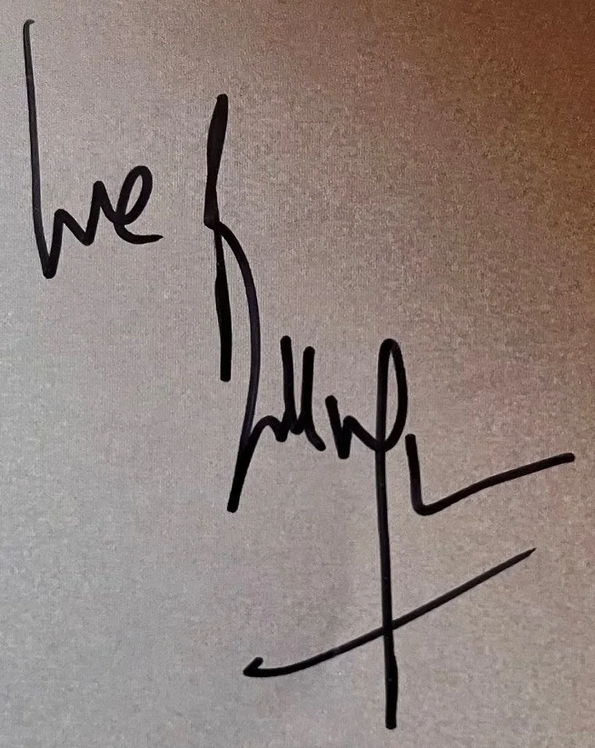 PSA/DNA signed 8"x 10" autographed BILL WYMAN color photo ROLLING STONES, image 2