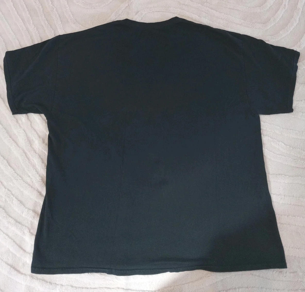 Autographed Tshirt Worn by Legendary Catfish Tyler Size XXL Black, image 2