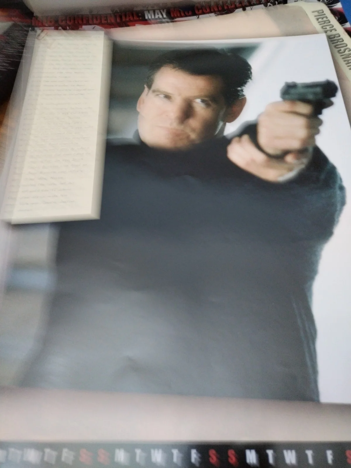 The Bond Files Calendar 2008 Large 30cm x 42cm Unused With Biography Please Read, изображение 5