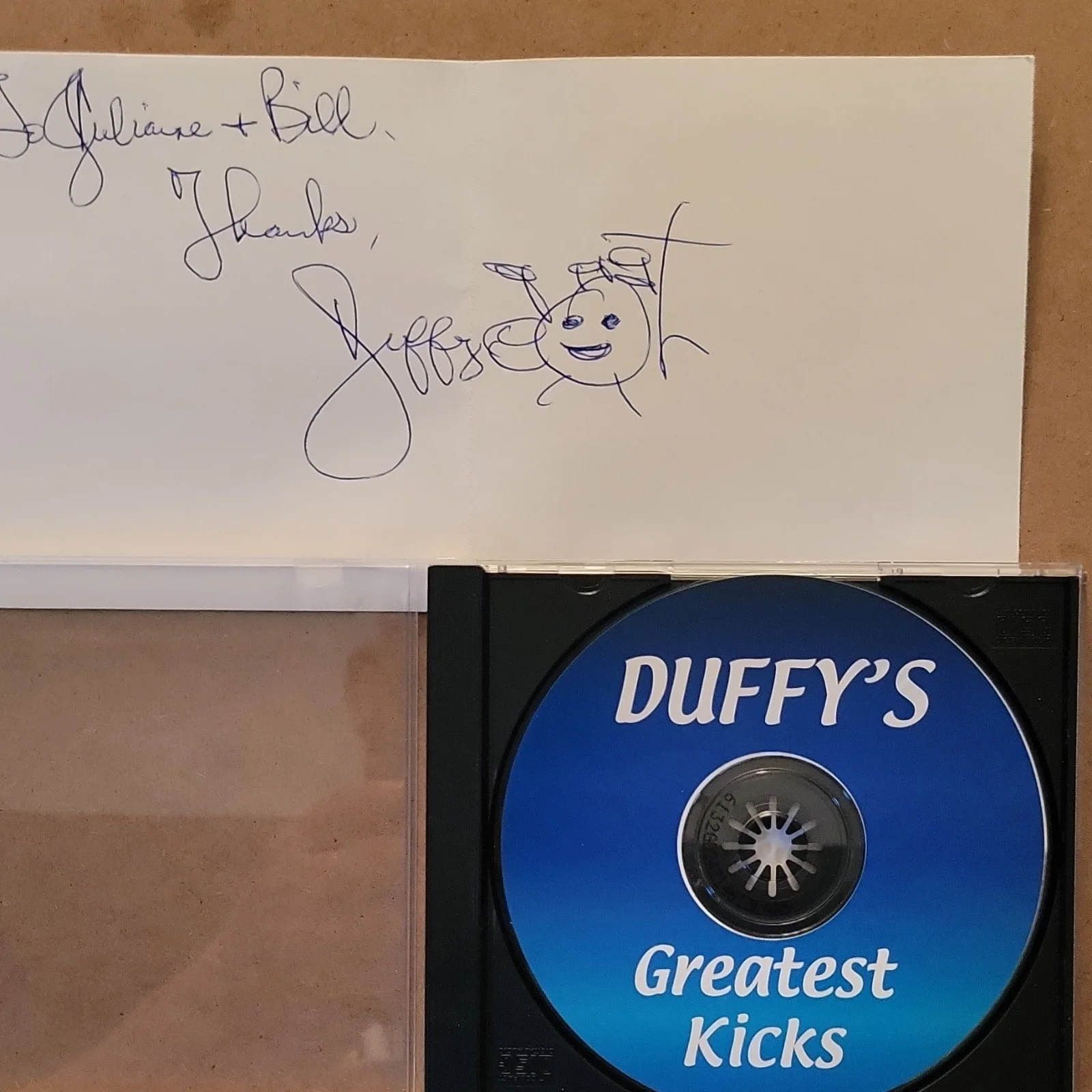 Duffy Jackson Signed CD Duffy's Greatest Kicks Big Band with Booklet autographed, image 2