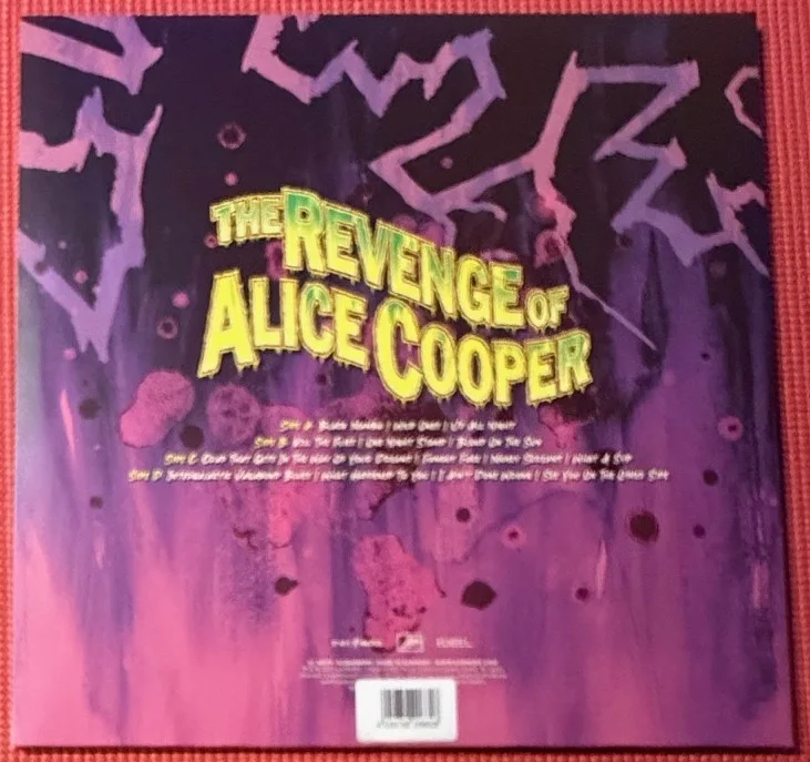 Autographed "THE REVENGE OF ALICE COOPER" signed by 4 DOUBLE ALBUM Violet Vinyl, изображение 4
