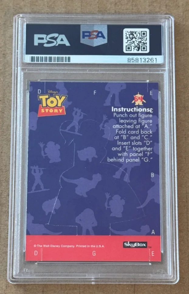 ANNIE POTTS — ANNIE POTTS SIGNED 1995 SKYBOX TOY STORY CARD PSA/DNA HAND SIGNED AUTOGRAPHED, изображение 2