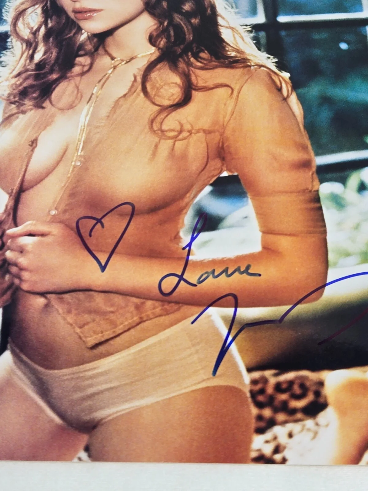 Laura Prepon — VTG LAURA PREPON 2001 AUTOGRAPH SIGNED COLOR GLOSSY PHOTO 10X8 UNIVERSAL COA, изображение 3