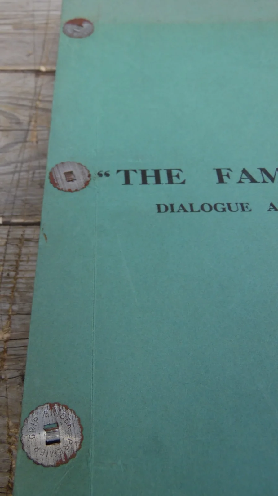Vintage "THE FAMILY WAY"Original Dialogue & Continuity Movie Script 1966, изображение 3