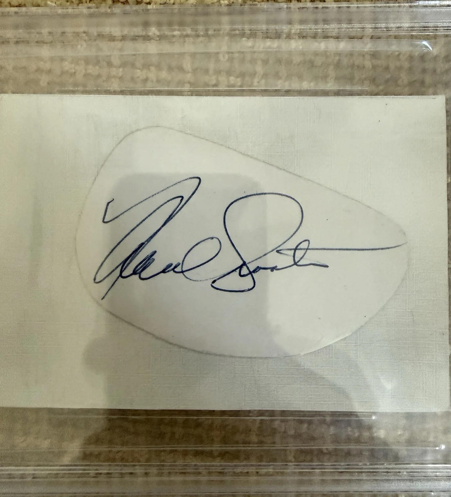 Rare Frank Sinatra SIGNED Slabbed Autograph Beckett Also Epperson LOA, image 2