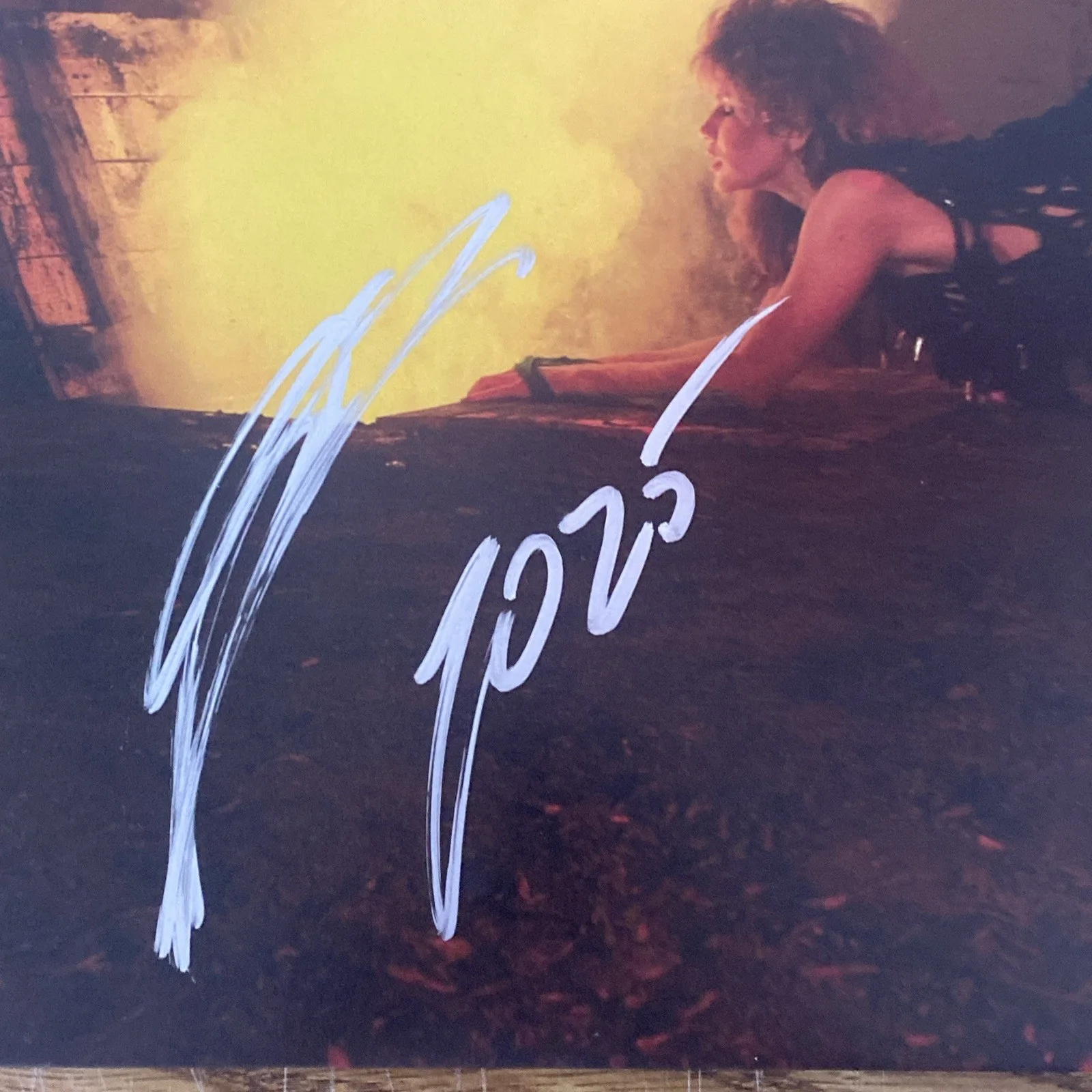 Stephen Pearcy ‘Ratt’ Band Autographed ‘Out Of The Cellar’ Vinyl Album, изображение 2