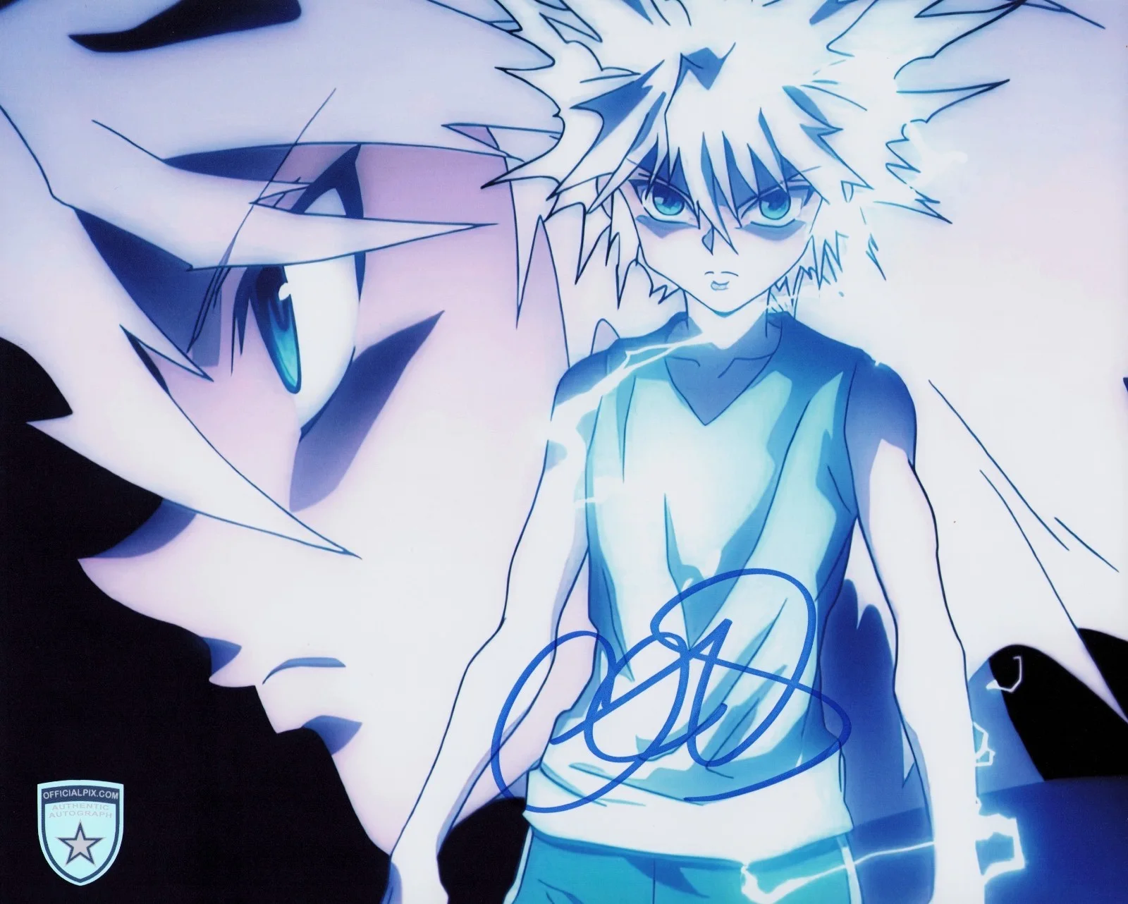 Cristina Vee — Signed Cristina Vee Hunter x Hunter Killua Zoldyck 8x10 w/ Official Pix COA