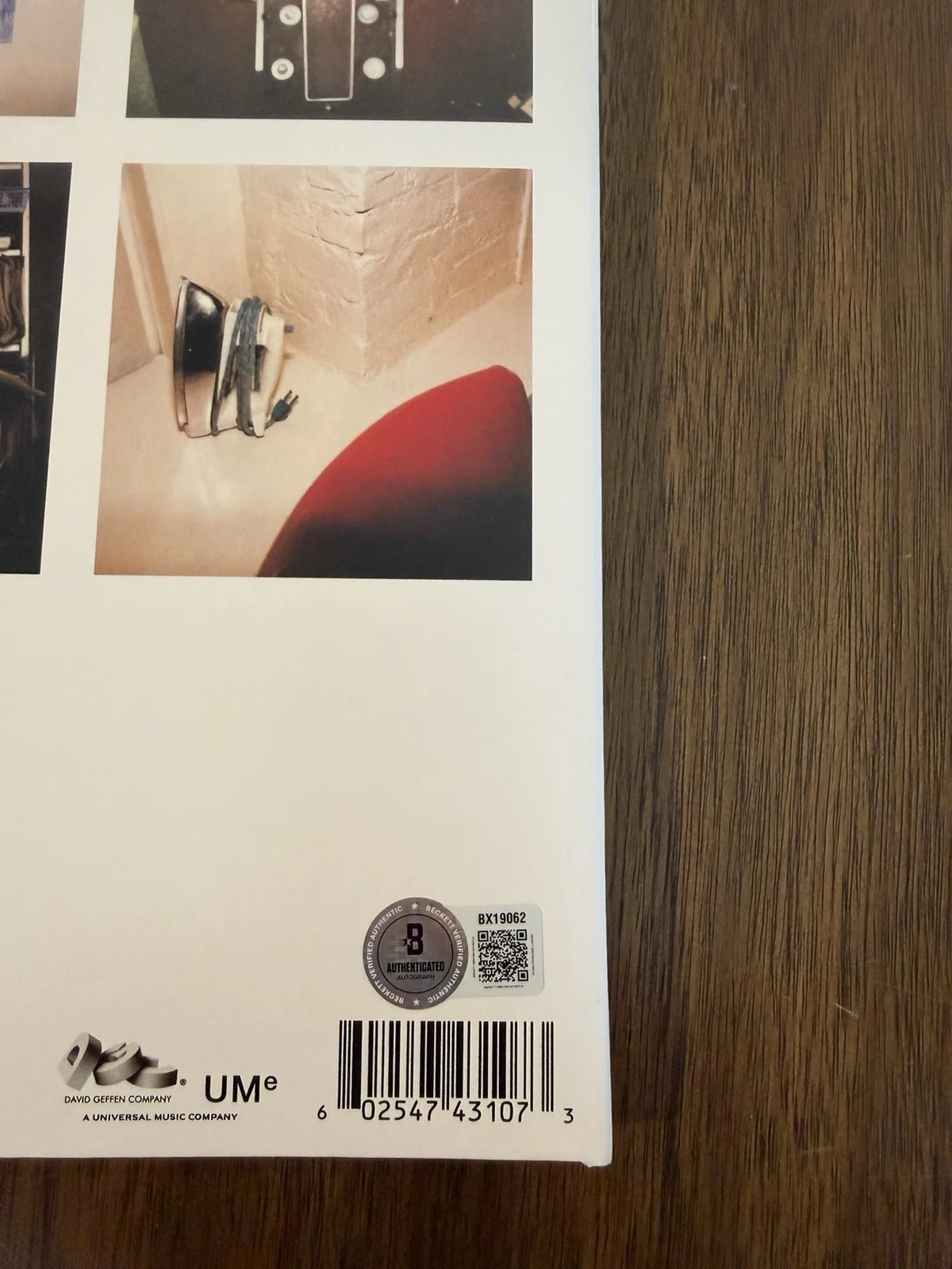 Kim Gordon ‘Sonic Youth’ Signed Vinyl Album ‘Washing Machine’ Beckett Certified, изображение 3