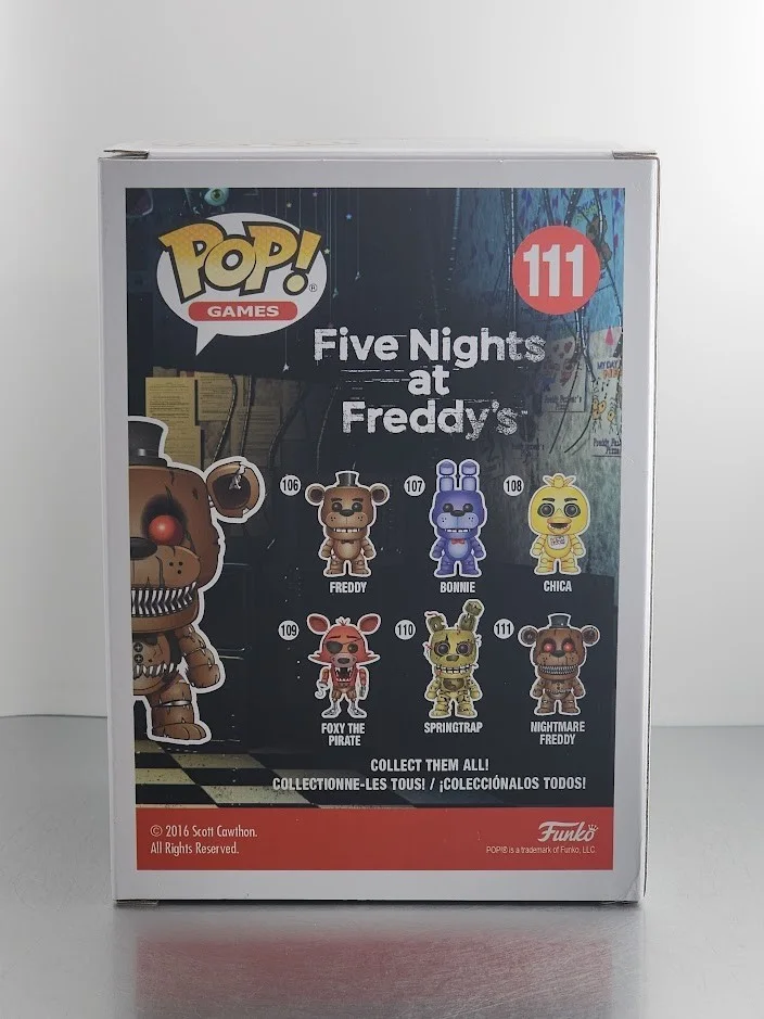 Josh Hutcherson — Josh Hutcherson Signed Funko Pop 111 Nightmare Freddy Five Nights at Freddy's, изображение 4