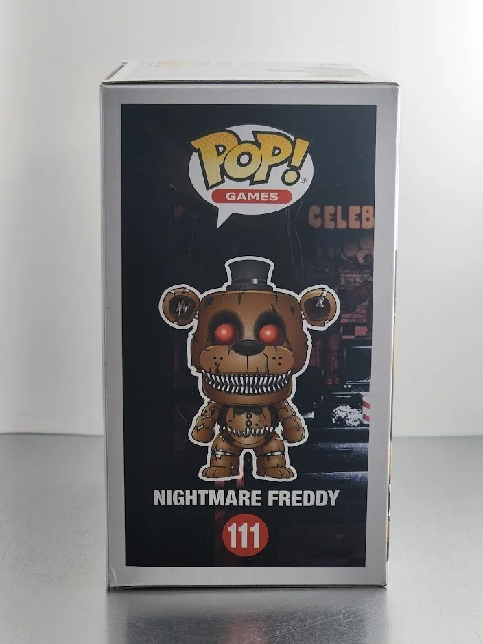 Josh Hutcherson — Josh Hutcherson Signed Funko Pop 111 Nightmare Freddy Five Nights at Freddy's, изображение 5