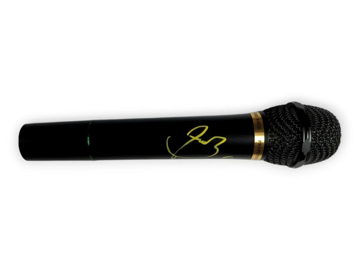 Ana Barbara Signed Autographed Microphone Mexican Star Singer JSA CK94990, image 2