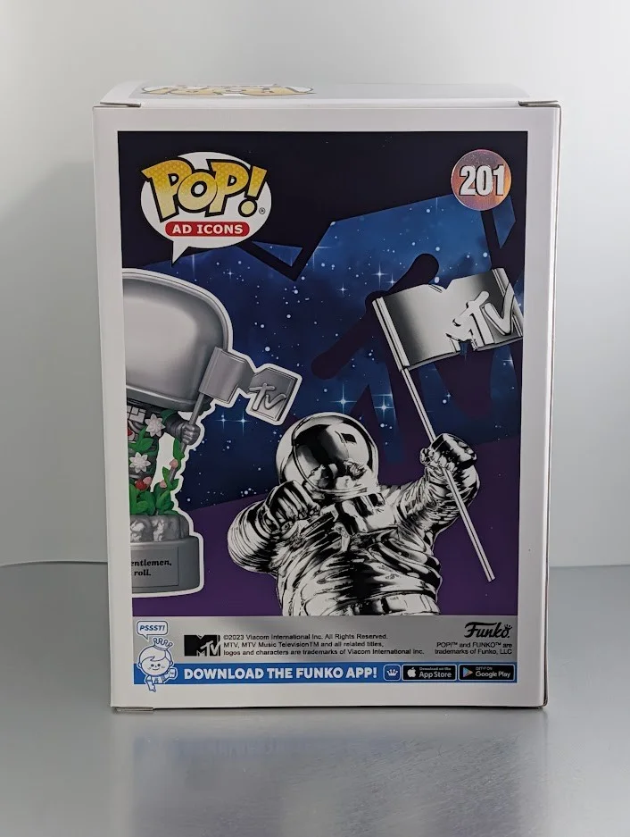 Darius Rucker Signed MTV Moon Person Funko Pop #201 Hootie & The Blowfish, изображение 3