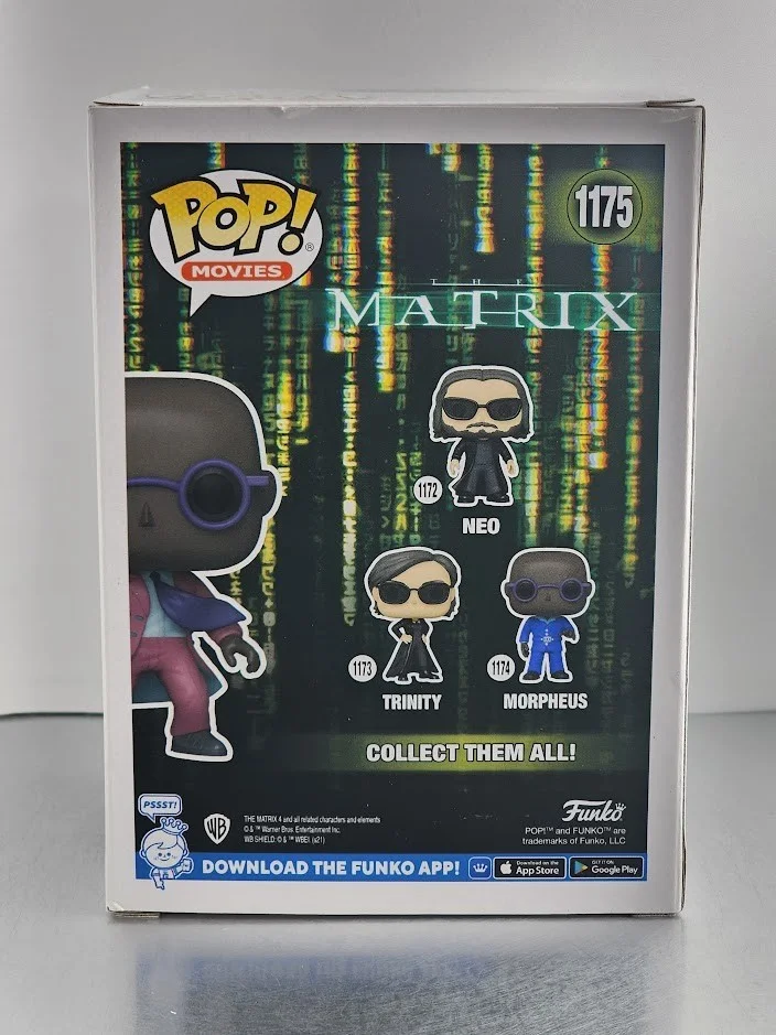 Laurence Fishburne — Laurence Fishburne Signed Autographed Funko Pop 1175 Morpheus The Matrix, image 4