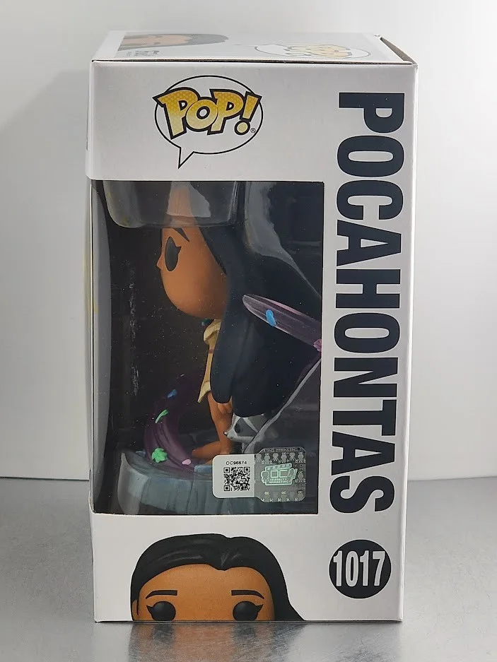 Judy Kuhn — Judy Kuhn Signed Autographed Funko Pop #1017 Pocahontas, image 2
