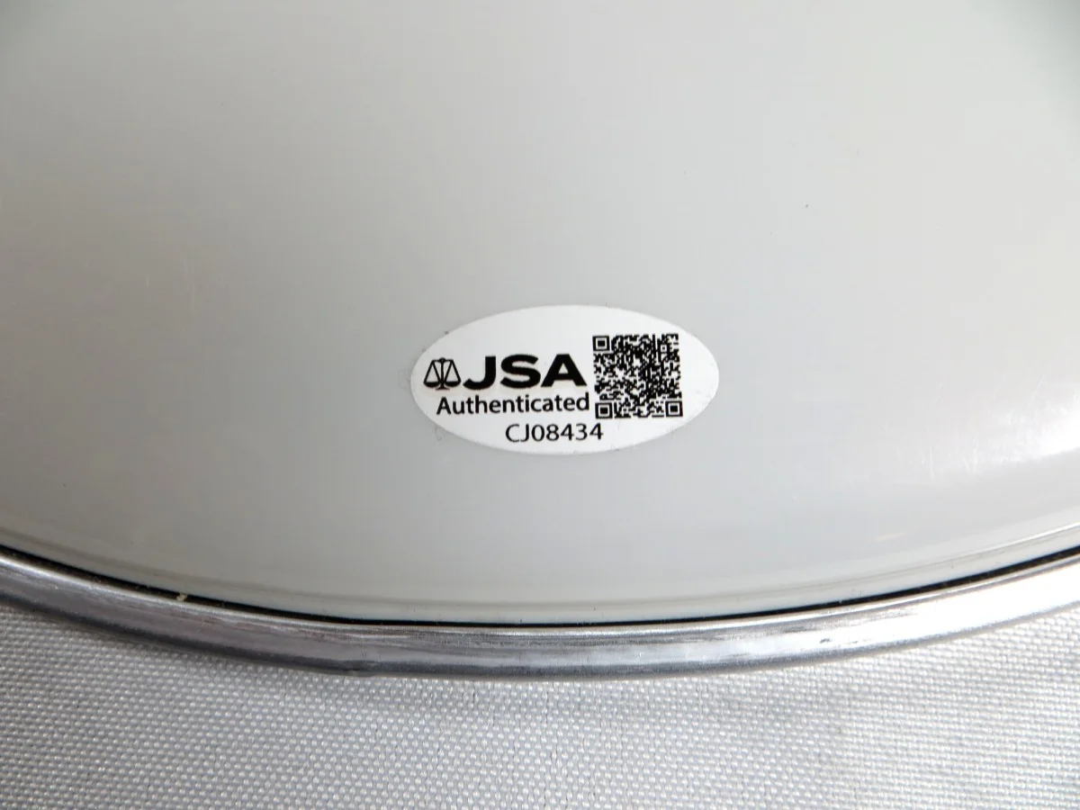 Richard Marx Signed Autographed 13" Drumhead "Crazy" Inscribed JSA CJ08434, изображение 3