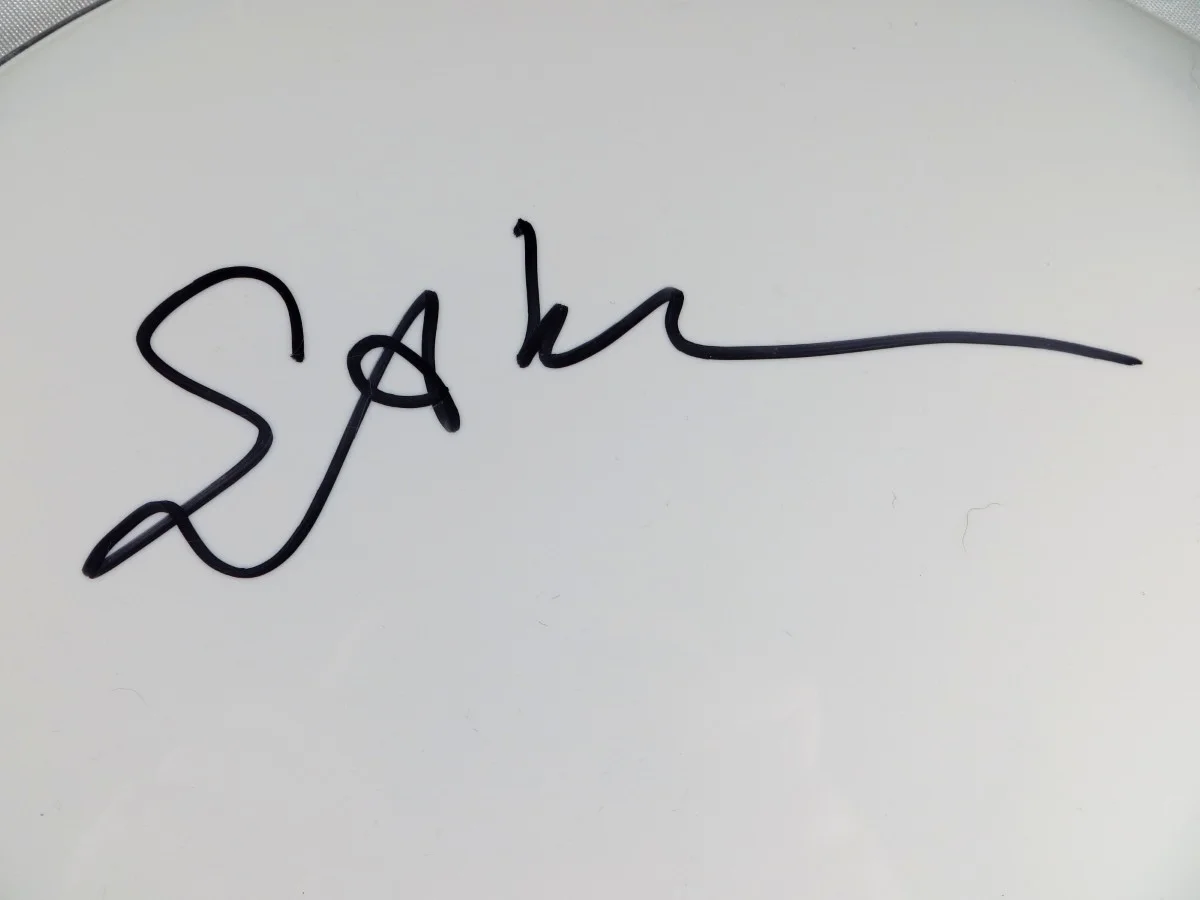 Stephen Perkins Signed Autographed 13" Drumhead Jane's Addiction JSA CJ08433, image 2