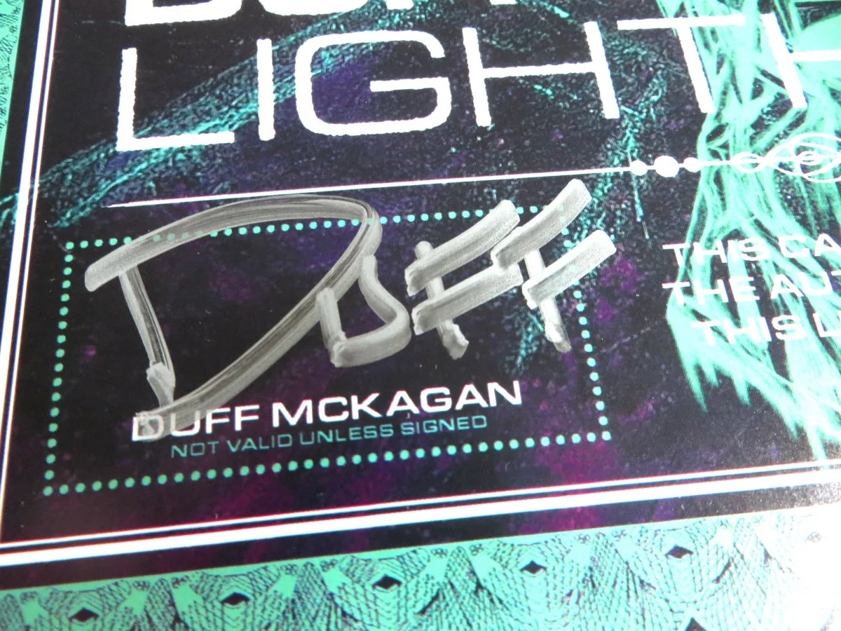 Duff McKagan Signed Autographed Certificate Lighthouse LP Limited BAS BU96832, image 2