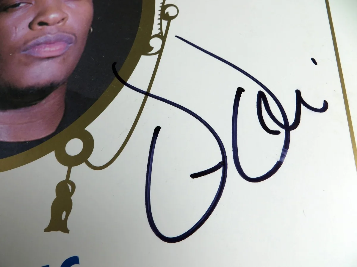 Dr. Dre Signed Autograph Record Album Cover The Chronic JSA LOA ZZ48122, image 2