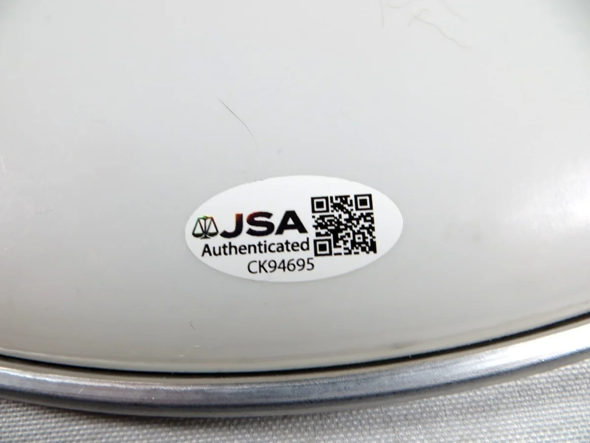 Tommy Lee Signed Autographed 13" Drumhead Motley Crue Drummer JSA CK94695, image 2