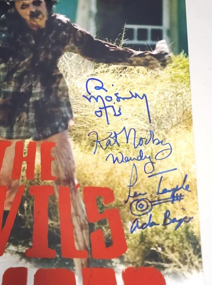 Kate Norby, Bill Moseley, Lew Temple — The Devil's Rejects Triple Signed 11x17 Kate Norby Bill Moseley Lew Temple, image 2