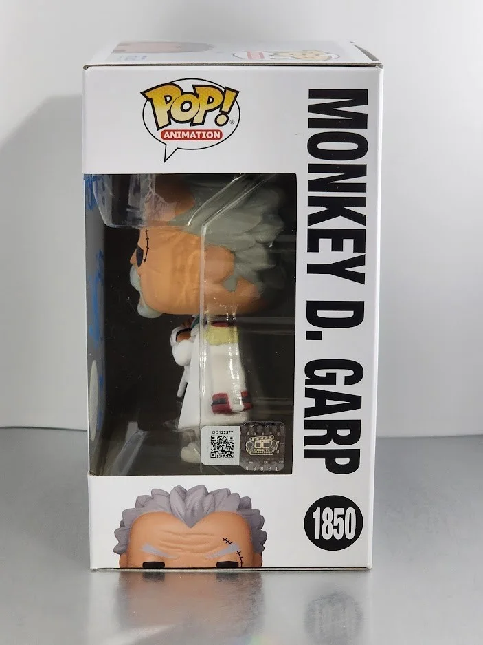 Brian Mathis — Brian Mathis Autographed Signed Quoted Funko Pop #1850 Monkey D. Garp One Piece, image 2