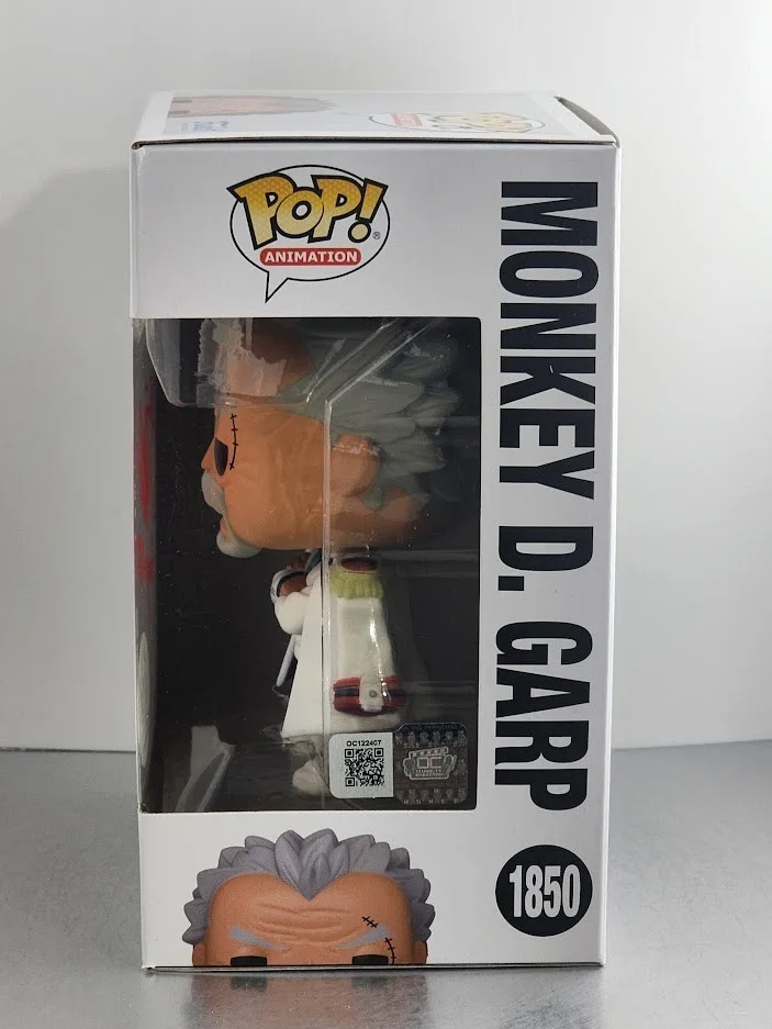 Brian Mathis — Brian Mathis Autographed Signed Quoted Funko Pop 1850 Monkey D. Garp One Piece, изображение 2