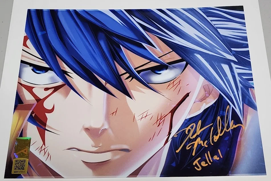 Robert McCollum — Robert McCollum Autographed Signed 8x10 Photo JELLAL FERNANDES Fairy Tail