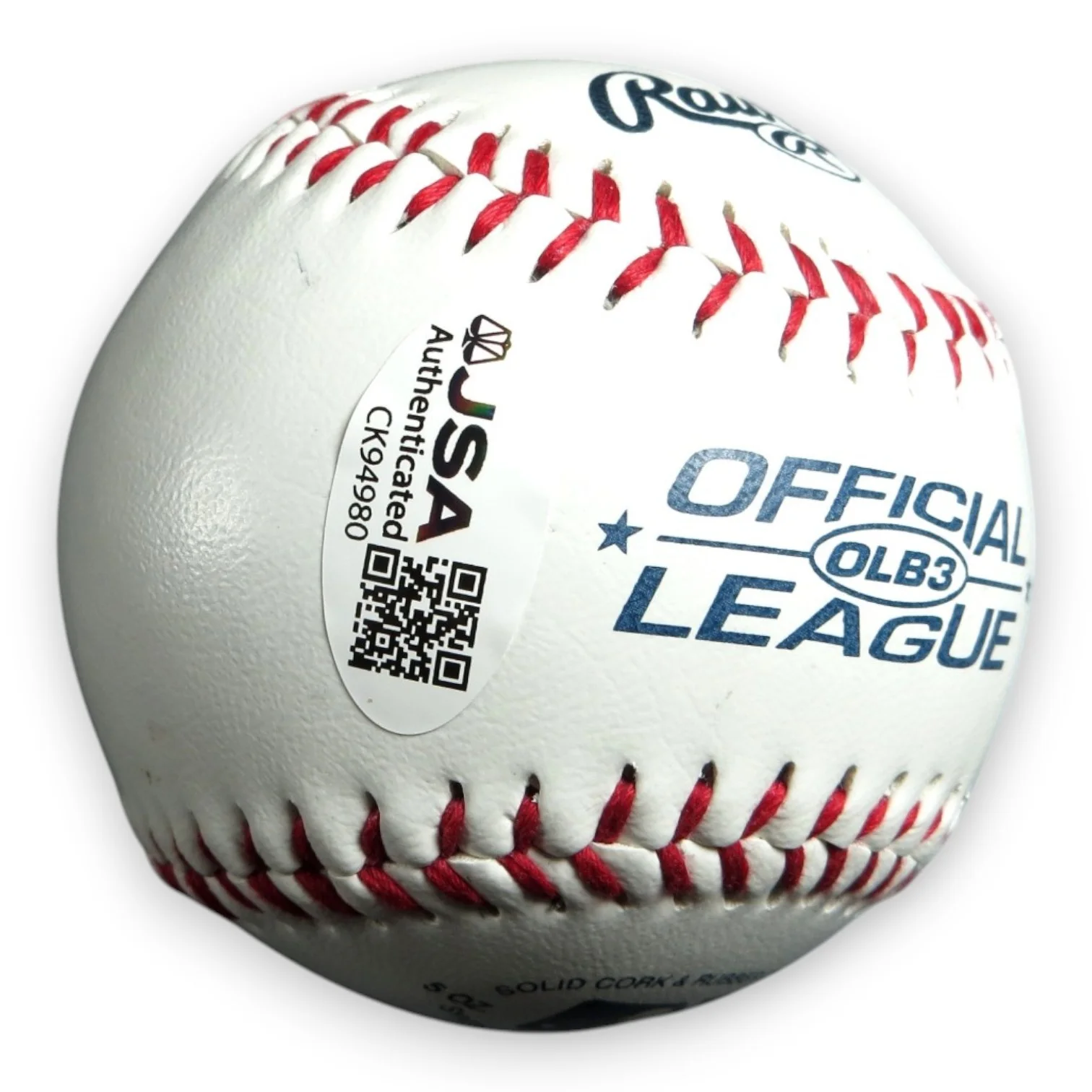 Alice Carvalho — Alice Carvalho Signed Autographed Baseball The Secret Agent JSA CK94980, изображение 2