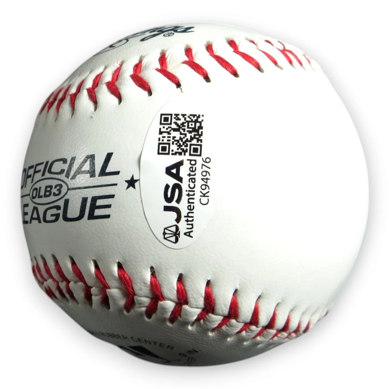 Glen Powell — Glen Powell Signed Autographed Baseball Top Gun Maverick Running Man JSA CK94976, изображение 2