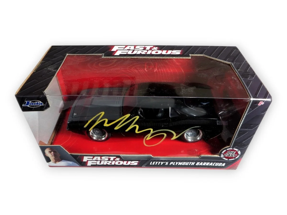 Michelle Rodriguez — Michelle Rodriguez Signed Autographed Die-Cast Car Fast & Furious JSA CK94992