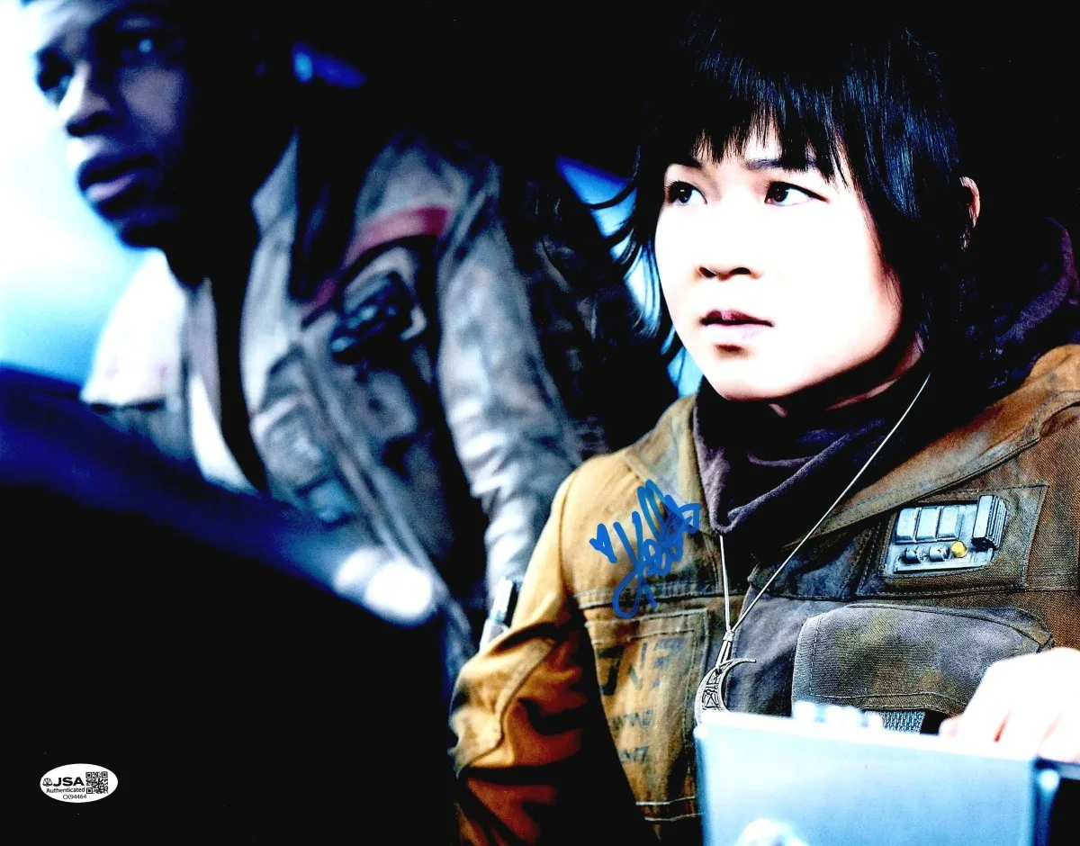 Kelly Marie Tran — Kelly Marie Tran Signed Autographed 11X14 Photo Star Wars Last Jedi JSA CK64464