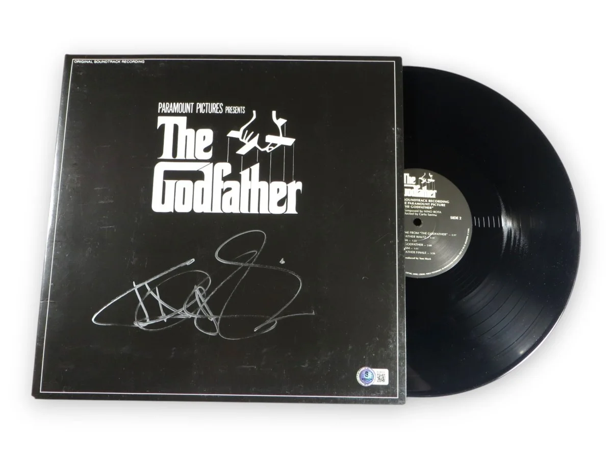 Talia Shire — Talia Shire Signed Autographed Record Album Cover The Godfather BAS BU96834