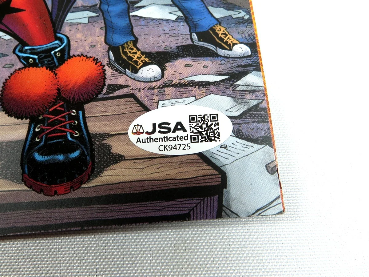 Amanda Conner, Jimmy Palmiotti — Amanda Conner Jimmy Palmiotti Signed Auto Comic Book Harley Quinn JSA CK94725, изображение 3