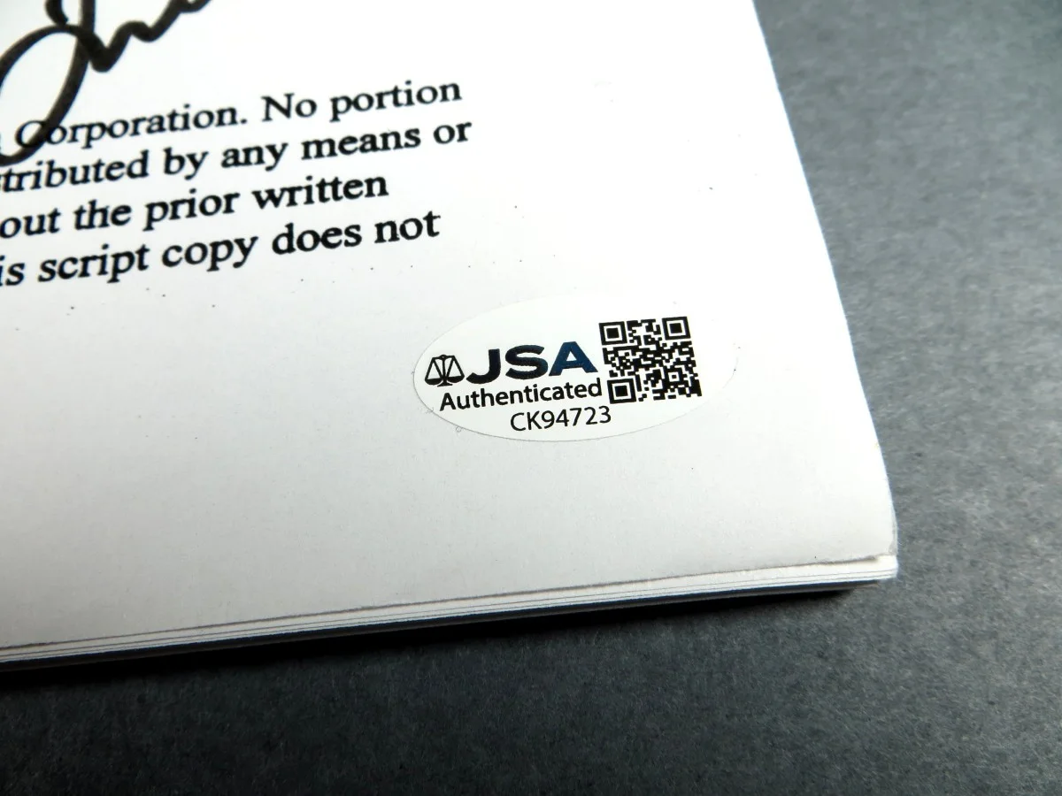 Donal Logue, Michael Raymond-James, Kimberly Quinn — Terriers Cast Signed Autographed Script Logue Quinn Allen Griffin +6 JSA, image 2