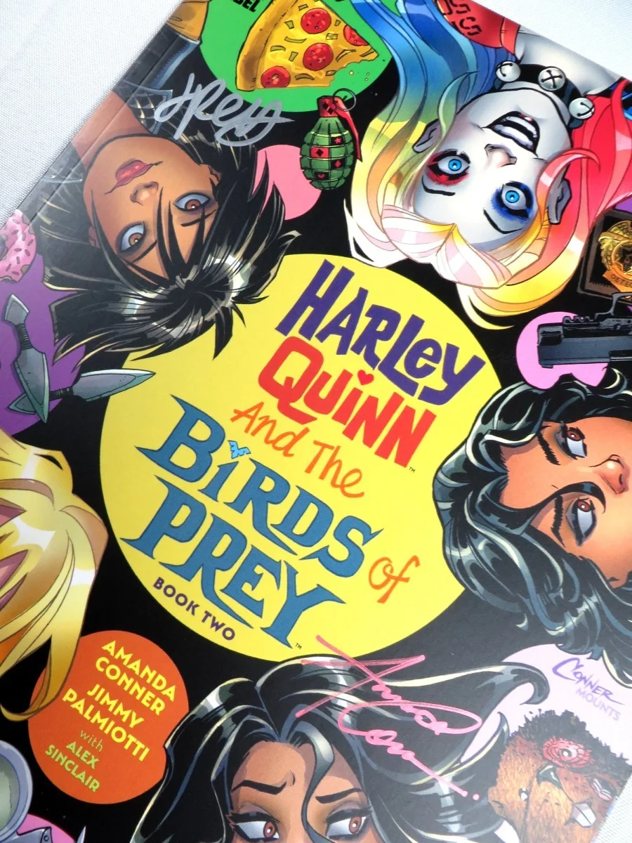 Amanda Conner, Jimmy Palmiotti — Amanda Conner Jimmy Palmiotti Signed Auto Comic Book Harley Quinn JSA CK94726, изображение 2
