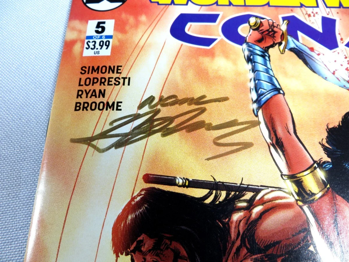Neal Adams — Neal Adams Signed Autographed Comic Book Wonder Woman Conan #5 JSA CK94730, изображение 2