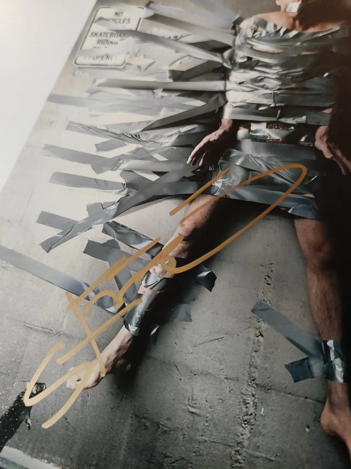 Steve O — Steve-O Signed Autographed 8x10 photo Jackass - Duct Tape, изображение 2