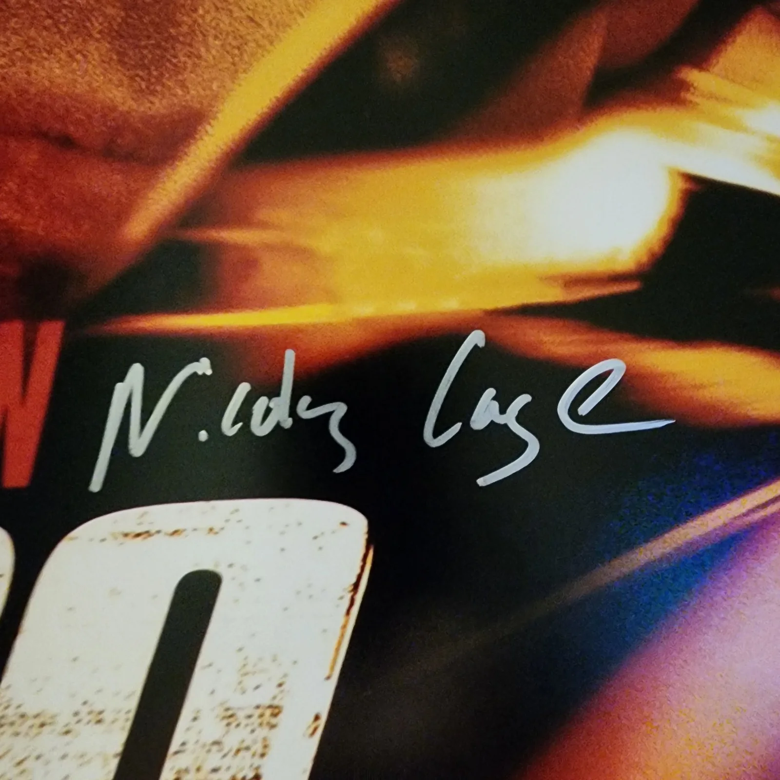 Nicolas Cage — Nicolas Cage Autographed Signed 2000 Gone In 60 Seconds 16x24 Movie Poster COA, image 2