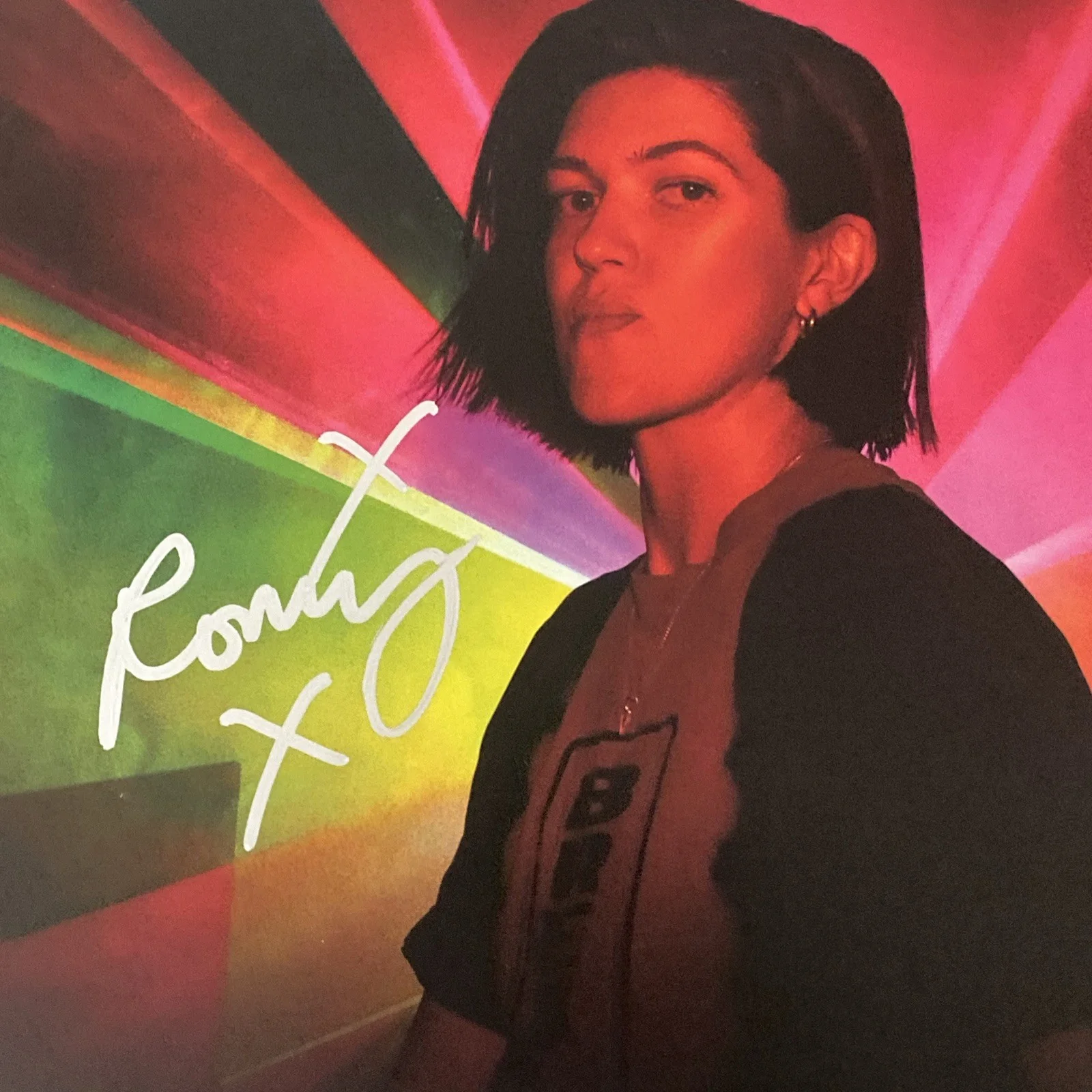 Romy Madley Croft Autographed Vinyl Album ‘Mid Air’ The XX, image 2