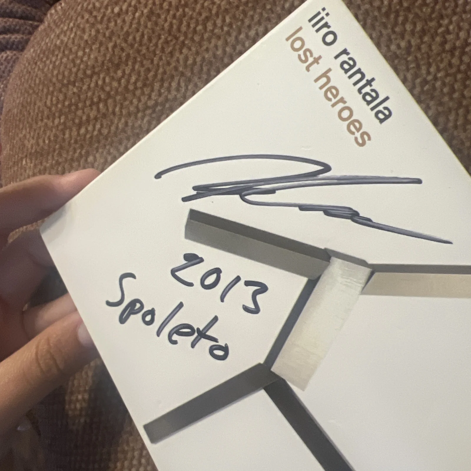 IIRO RANTALA - Lost Heroes Signed Autographed CD Collectible, image 2