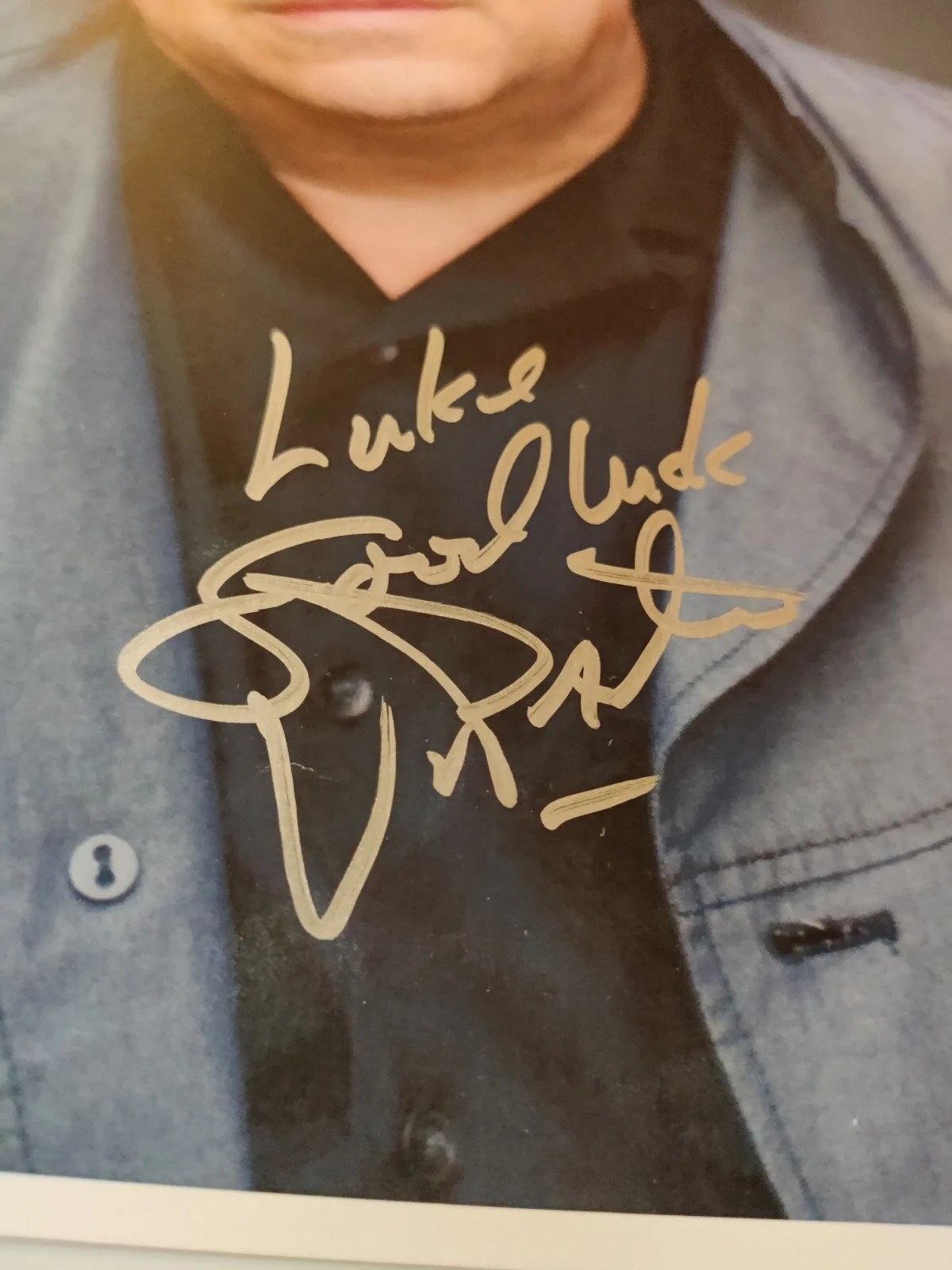 Vincent Pastore The Sopranos “Big Pussy” Autographed Signed 8.5x11" Photo "Luke", изображение 2