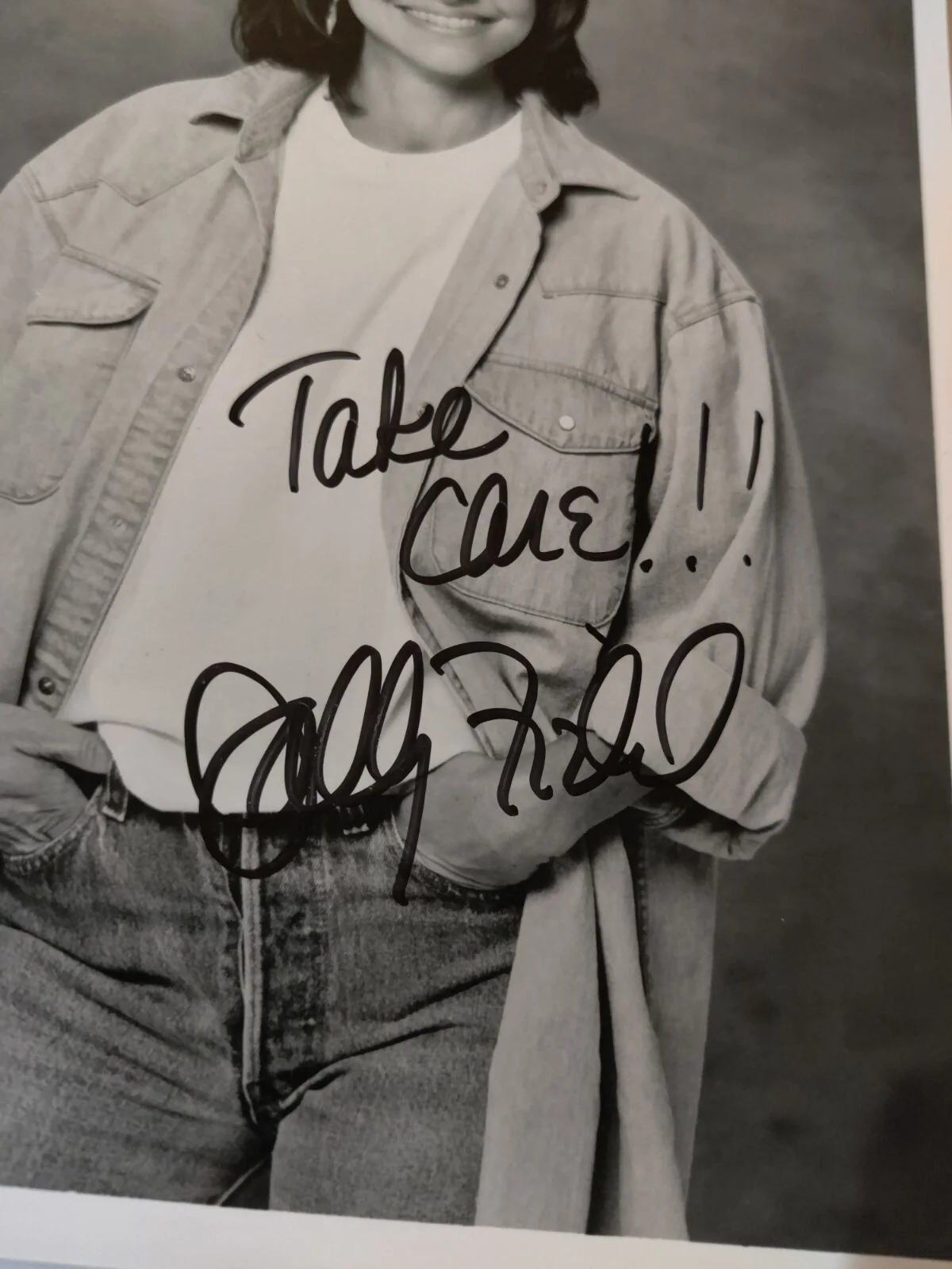 Sally Field — SALLY FIELD Signed Autographed 8x10 l" B&W Photo " To Steve", изображение 3