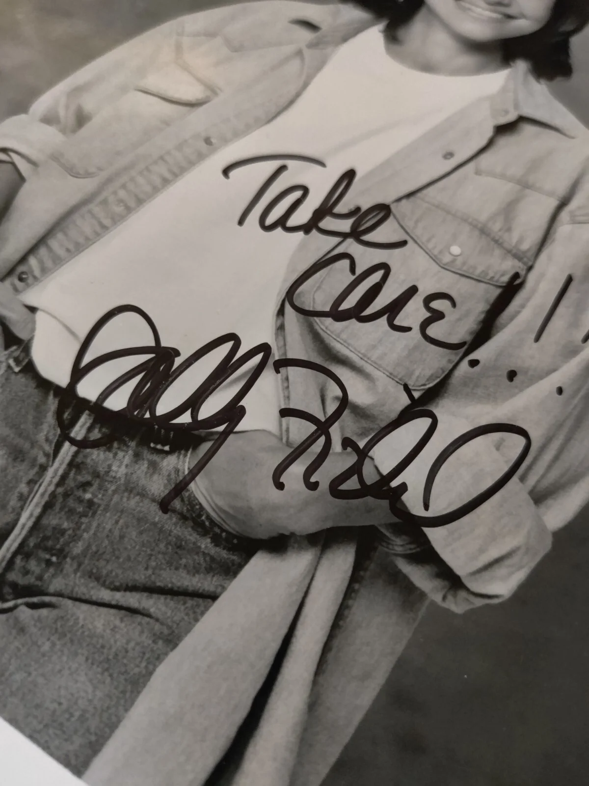 Sally Field — SALLY FIELD Signed Autographed 8x10 l" B&W Photo " To Steve", изображение 4
