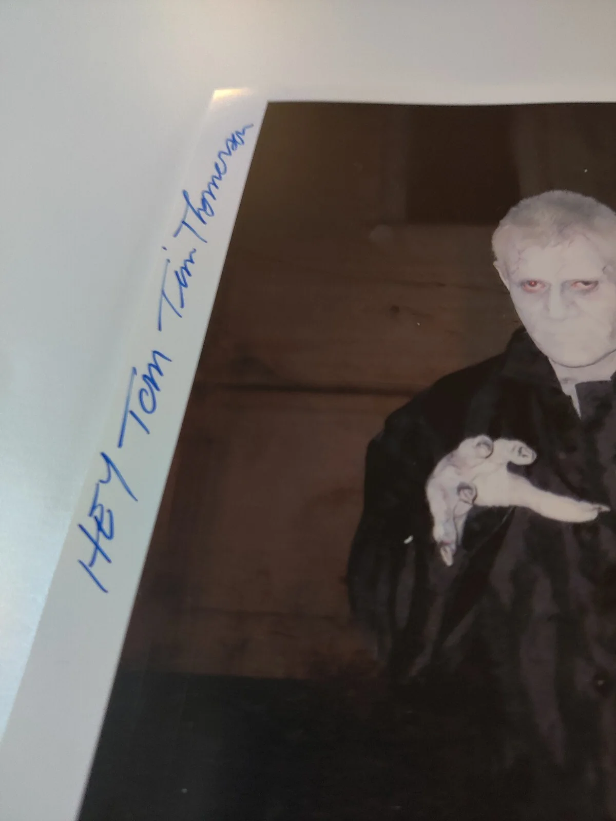 Tim Thomerson — Tim Thomerson Meleager Xena 8x10" Signed Photo Autographed "Hey Tom", изображение 2