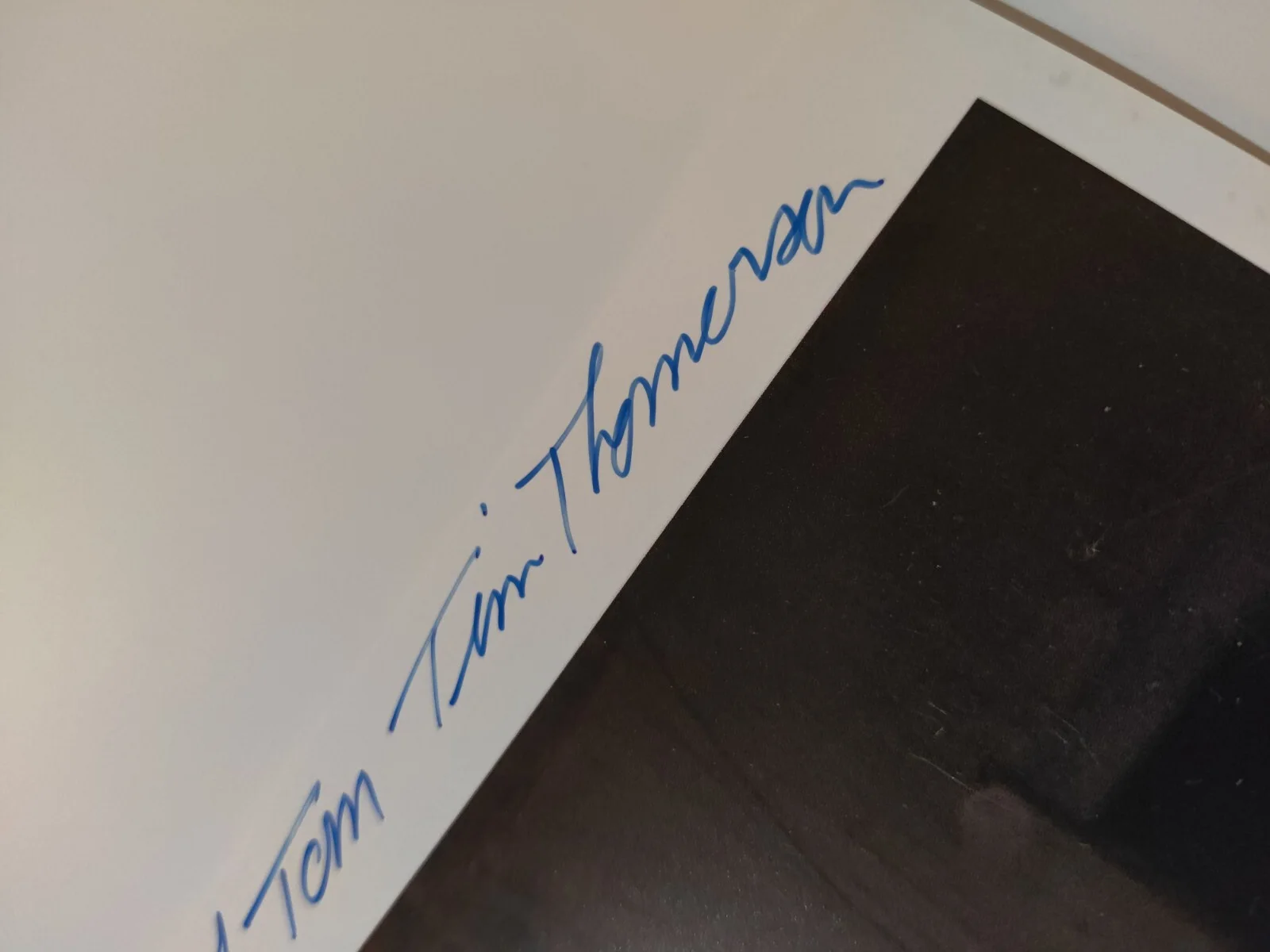 Tim Thomerson — Tim Thomerson Meleager Xena 8x10" Signed Photo Autographed "Hey Tom", изображение 3